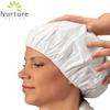 No Water Rinse Free Shampoo Cap by Nurture | Microwavable Washing & Conditioning Shower Caps to Wash Hair w/o Bath | Waterless Bathing | Disposable & Hypoallergenic for Adults, Bedridden & Elderly view 3