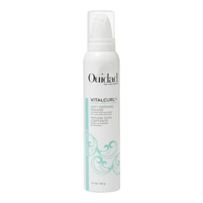 Ouidad VitalCurl+ Curl Defining Mousse, Lightweight Hair Foam, Styler for Soft, Touchable Hold, Adds Shine, Bounce & Volume, For Spiral Curls