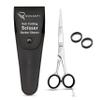 Ruvant Hair Cutting Scissors - Professional Barber Shears for Salon & Home Use, Sharp Stainless Steel Hair Scissors with Ergonomic Grip, 6.5 Inch Right Handed view 1