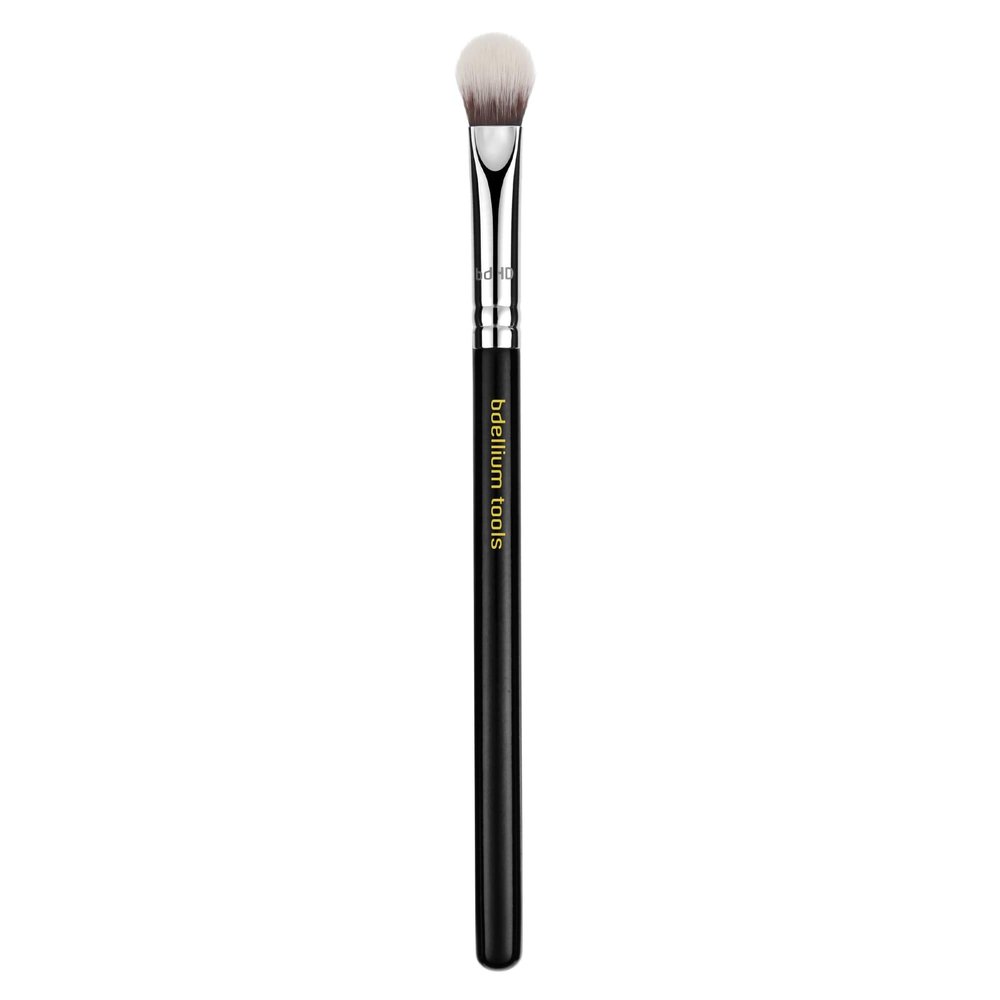 Bdellium Tools Professional Makeup Brush - Maestro Series 788V BDHD Phase III Blending/Concealing - With Soft Synthetic Fibers, For Blend & Soften (Black, 1pc)