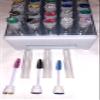 50 Jeweled lash wands w/display tray view 1