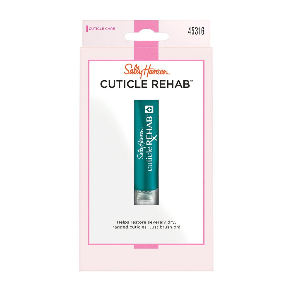 Sally Hansen Nail Treatment Cuticle Rehab | Moisturizing Treatment with Jasmine, Rose & Vitamin E | Hydrates Nails & Cuticles, Reduces Breakage