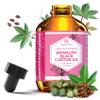 Leven Rose Jamaican Black Castor Seed Oil, Jamaican Black Castor Oil for Hair Growth, 100% Natural, Pure Organic Serum, Scalp Oil Treatment, Skin Soothing 4 oz view 1