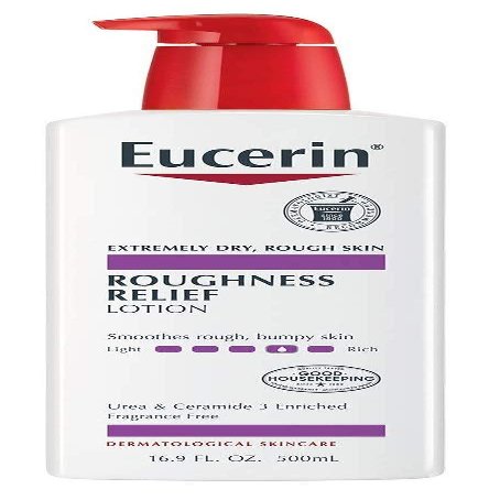 Eucerin Lotion Roughness Relief 16.9 Ounce (500ml) (2 Pack)