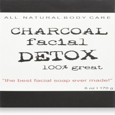Destiny Boutique Charcoal Facial Soap DETOX,6 Ounce (Pack of 2)