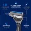 Barbasol Ultra 6 Plus Premium Disposable Razor Value Pack Bundle (3 Packs/9 Total Razors) view 3