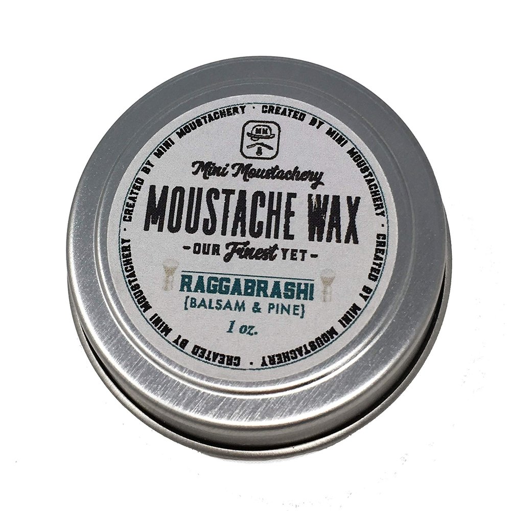 Mini Moustachery Wax Raggabrash (Balsam & Pine)