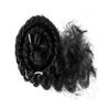 Mehron Makeup Crepe Hair | Fake Hair for Special Effects Makeup, Theatre, Stage & Screen, Cosplay, Halloween FX| 12 Inch Extra Long Braid (Black) view 2