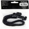 Mehron Makeup Crepe Hair | Fake Hair for Special Effects Makeup, Theatre, Stage & Screen, Cosplay, Halloween FX| 12 Inch Extra Long Braid (Black) view 4