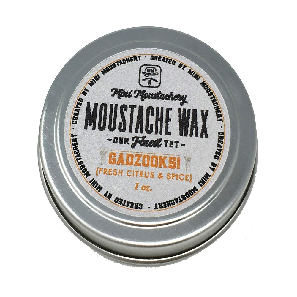 Mini Moustachery Wax Gadzooks (Citrus & Spice)