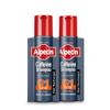 Alpecin C1 Caffeine Shampoo 8.45 fl oz (Pack of 2) Men's Natural Hair Growth Shampoo for Thinning Hair with Niacin and Castor Oil view 1