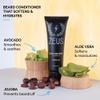 ZEUS Travel Beard Shampoo & Conditioner Combo for Men, Grooming Set with Green Tea & Essential Oils, Softens, Hydrates & Moisturizes Facial Hair (Made in USA) Sandalwood view 3
