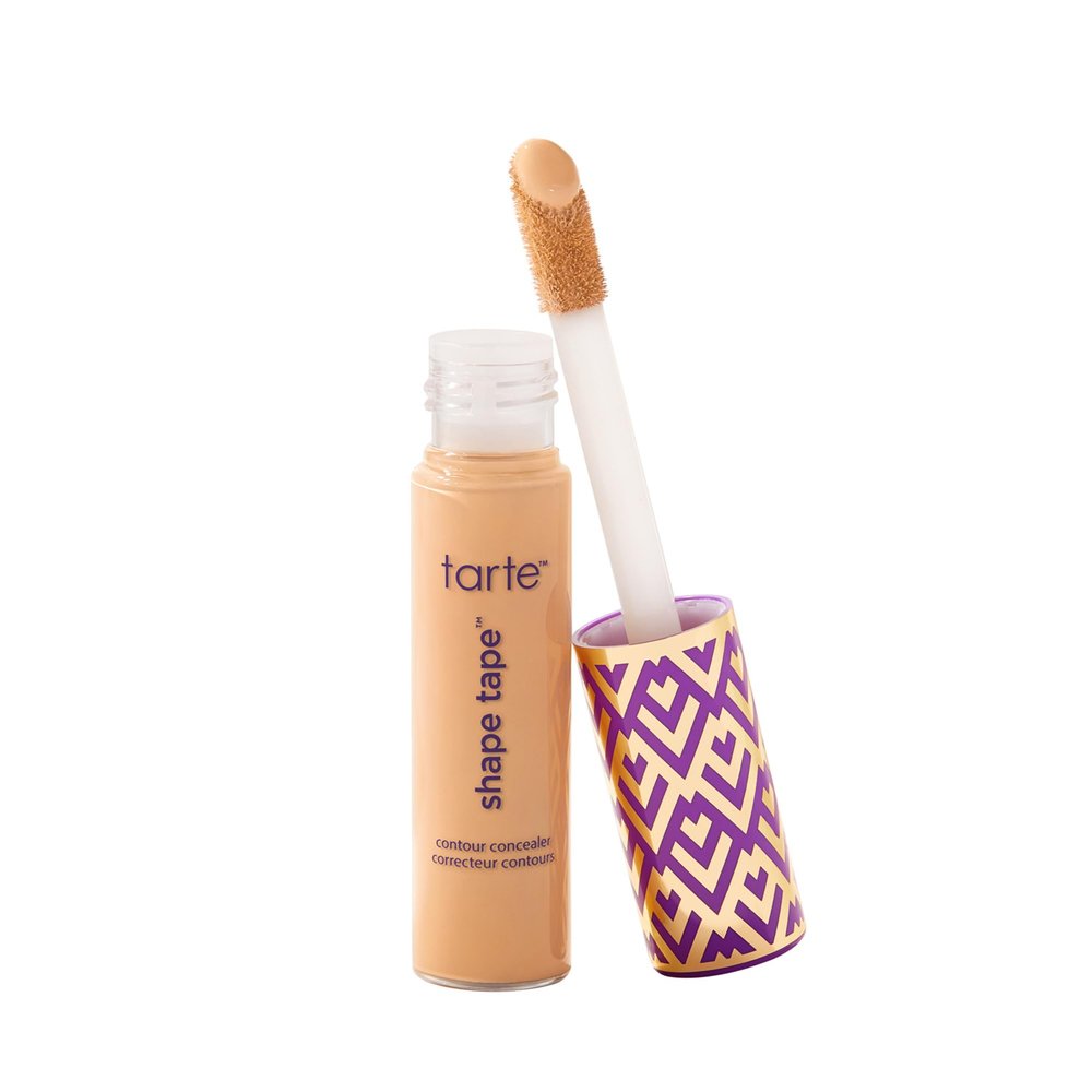 tarte shape tape concealer  Full Size-Coverage, Matte Finish for Under Eye, Dark Circles, Fine Lines, Redness & Discoloration, Longwear, Dermatologist-Tested, Vegan, Cruelty-Free