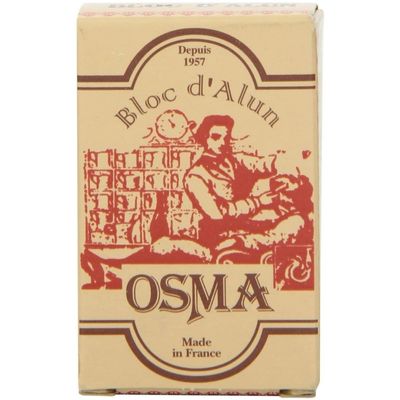 Osma Laboratories Alum Block - 2.65 (75Gr) Ounce Skin soothing Alum Block, Block Osma, Shaving Accessory by Osma (1)