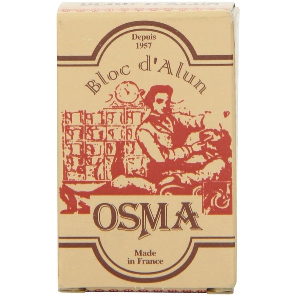 Osma Laboratories Alum Block - 2.65 (75Gr) Ounce Skin soothing Alum Block, Block Osma, Shaving Accessory by Osma (1)