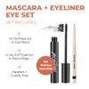 Beauty For Real I-Line 24-7 Eyeliner (Black Magic) & Hi-Def Mascara (Just Black) Set - Long-Wearing, Waterproof Gel Eyeliner + Defining & Volumizing Lash Definer - 1.1 oz view 2