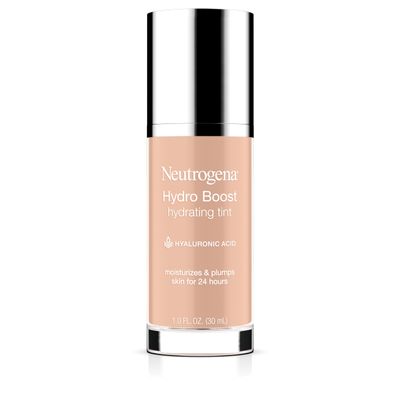 Neutrogena Hydro Boost Tint Foundation Makeup, 20 Natural Ivory, 1.0 fl oz