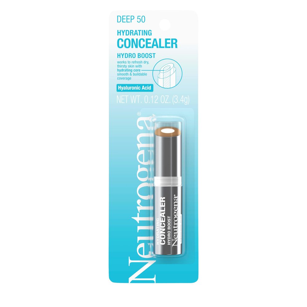 Neutrogena Hydro Boost Concealer Stick, 50 Deep, 0.12 oz
