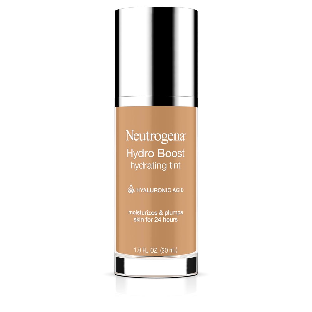 Neutrogena Hydro Boost Tint Foundation Makeup, 85 Honey, 1.0 fl oz