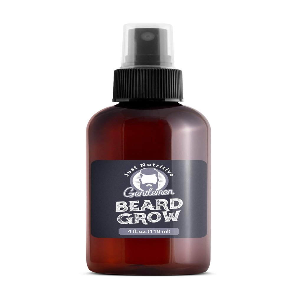 Just Nutritive Beard Grow | Gentlemen | Beard Oil Treatment | Growth serum | Best Beard Growth Oil | Men Beard Oil | Softens, Smooths & Strengthens Beard Growth 4 fl oz
