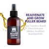 Just Nutritive Beard Grow | Gentlemen | Beard Oil Treatment | Growth serum | Best Beard Growth Oil | Men Beard Oil | Softens, Smooths & Strengthens Beard Growth 4 fl oz view 3