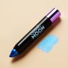 Cosmic Moon - Metallic Face Paint Stick/Body Crayon makeup for the Face & Body - 0.12oz - Easily create metallic designs like a pro! - Blue view 3
