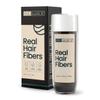Hair Illusion Black Real Hair Fibers for Thinning Hair - 100% Natural Texture, Non Synthetic Hair Fibers - Bald Spot Cover Up for Women & Men - 38 Gram view 1
