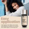 Hair Illusion 100% Natural Human Hair Fibers Not Synthetic for Men and Women, Premium Hair Building Formulation, Large, 38 g Bottle, Jet Black view 3