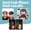 Hair Illusion Dark Brown Real Hair Fibers for Thinning Hair - 100% Natural Texture, Non Synthetic Hair Fibers - Bald Spot Cover Up for Women & Men - 38 Gram view 3