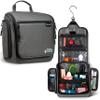 Travel Toiletry Bag for Men and Women - (10.6x10.6x3.2) Large Hanging Toiletry Organizer - Waterproof Hygiene Bag with Metal XXL Swivel Hook, with Sturdy Zippers and 19 Compartments for Toiletries view 1