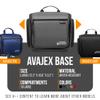 Travel Toiletry Bag for Men and Women - (10.6x10.6x3.2) Large Hanging Toiletry Organizer - Waterproof Hygiene Bag with Metal XXL Swivel Hook, with Sturdy Zippers and 19 Compartments for Toiletries view 2