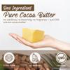 2 Lb Cocoa Butter: Pure, Raw, Unprocessed. Incredible Quality and Scent. Use for Lotion, Cream, Lip Balm, Oil, Stick, or Body Butter. NON-GMO By SaaQin view 3