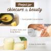 2 Lb Cocoa Butter: Pure, Raw, Unprocessed. Incredible Quality and Scent. Use for Lotion, Cream, Lip Balm, Oil, Stick, or Body Butter. NON-GMO By SaaQin view 4