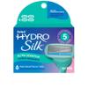 Schick Hydro Silk Sensitive Women's Razor Blade Refills, 4 Count | 5-Blade Razors for Women Sensitive Skin | Womens Razor Refills for Sensitive Skin view 1