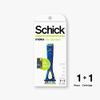 Schick Hydro 5 Men's Styling Razor with Body Groomer and Beard Trimmer view 2