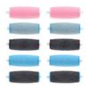 Compatible Replacement Roller Heads for Amope Pedi Perfect Electronic Foot File - Extra Coarse (4X) and Regular Coarse (6X) - Callus Removal - Smooth Feet - Essential Pedicure Accessory - 10 Pack view 1