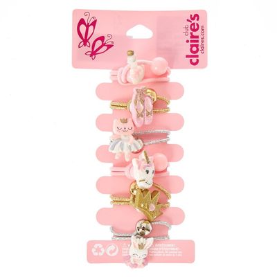 Claire's Club Girl's Critters Hair Ties - 6 Pack