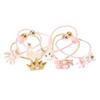 Claire's Club Girl's Critters Hair Ties - 6 Pack view 2