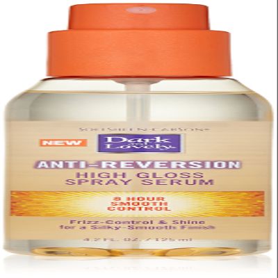 Dark and Lovely Au Natural Anti-Reversion High Gloss Spray Serum, 4.2 Fluid Ounce