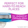 Schick Hydro Silk 3 Razors for Women with 2 Razor Blades Refills view 3