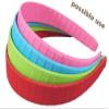 12ct HipGirl Bulk Plain Craft Plastic Headbands for Women's DIY Hair Accessories (1 Wide, White) view 2