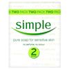 Simple 2-pack Pure Soap For Sensitive Skin for Women view 1