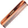 Kent FOT Handmade Pocket Comb for Men, Women and Kids, All Fine Tooth Hair Comb Straightener for Everyday Grooming and Styling Hair, Beard and Mustache, Saw Cut and Hand Polished, Made in England view 1