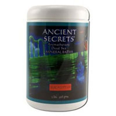 Ancient Secrets Dead Sea Bath Salt Eucalyptus, Eucalyptus 1 Lb (Pack of 3)