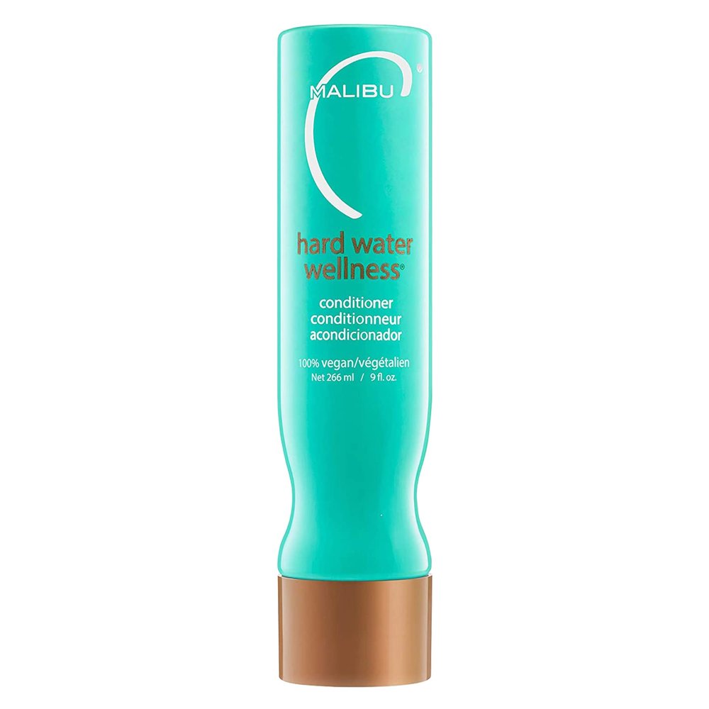Malibu C Hard Water Wellness Hair Conditioner - Sulfate Free Conditioner that Increases Moisture & Shine - Protects Hair from Waterborne Elements (9 oz)