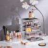 Sorbus Acrylic Makeup Organizer Set, 7-Drawer Vanity & Countertop Cosmetic Storage with Small & Wide Compartments, CLear Makeup Storage for Brushes, Jewelry  Holiday Gift for Women & Teens view 3