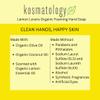 kosmatology Lemon Lovers Organic Foaming Hand Soap | Moisturizing Hand Wash | Clean Ingredients, Infused with Essential Oils | 8.5 fl oz view 3