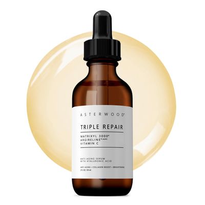 Asterwood Triple Repair Peptide Serum, Matrixyl 3000, Argireline & Vit. C