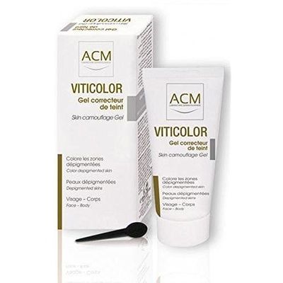 ACM LABORATOIRE VITICOLOR GEL 50ML Camouflage gel for vitiliginous skin VitiligoACM LABORATOIRE VITICOLOR GEL 50ML Camouflage gel for vitiliginous skin Vitiligo Good Quality for Everyone Fast Shipping Ship Worldwide
