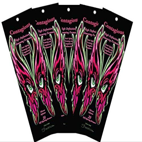 5 Contagious Tanning Lotion Bronzer Packets By Fixation